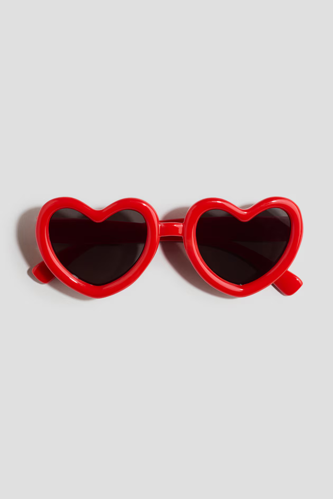 Lunettes de soleil enfant - Coeur Rouge - K-eyes