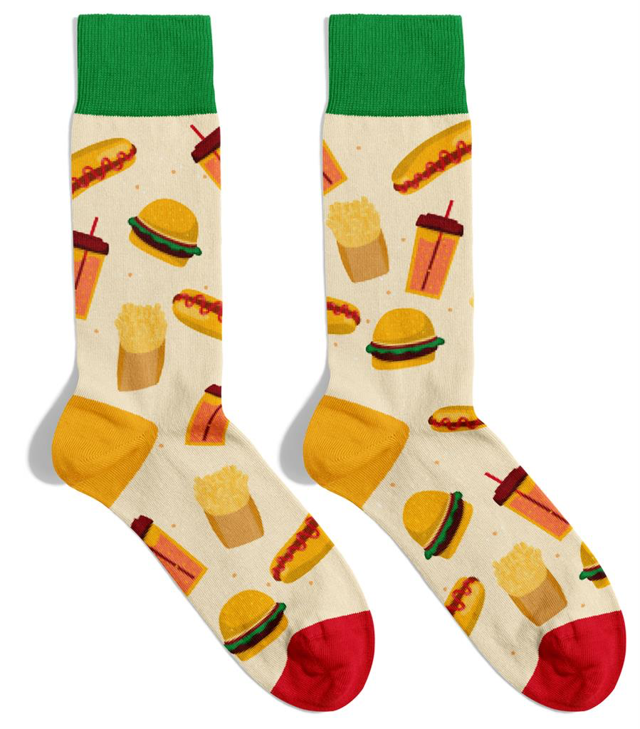 Chaussettes Adulte - Fastfood - Billy Brown