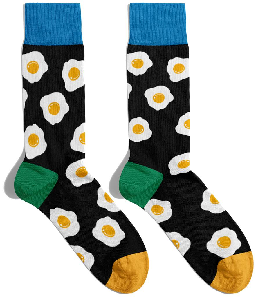 Chaussettes Adulte - Oeufs au plat - Billy Brown