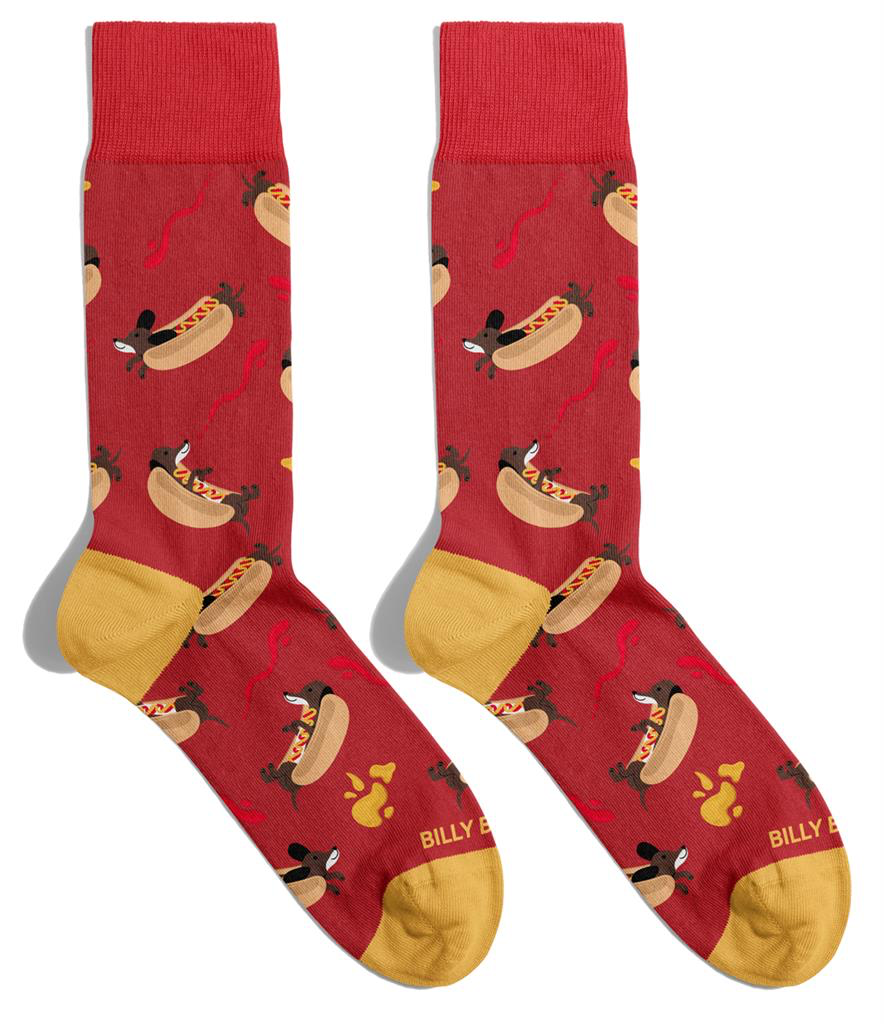 Chaussettes Adulte - Hot-dog - Billy Brown