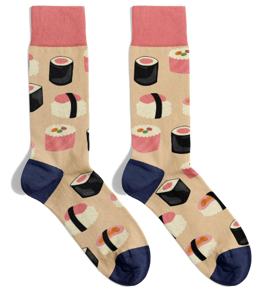 Chaussettes Adulte - Kawaii Sushi - Billy Brown