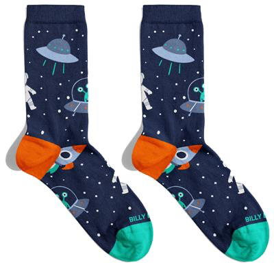 Chaussettes Enfant - Espace - Billy Brown