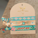 Lot de 3 Bracelet élastique 'Just Be' - Love Ibiza
