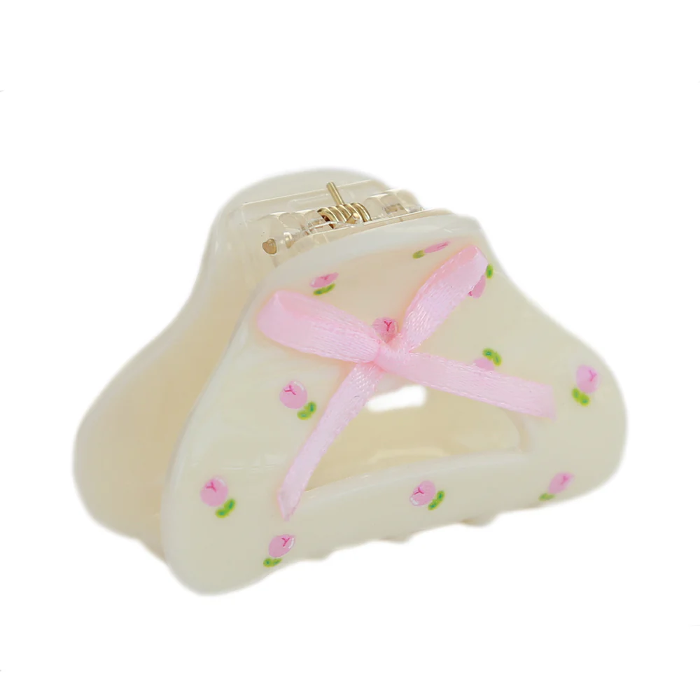 Pince à cheveux douce petite rose mini - Love Ibiza