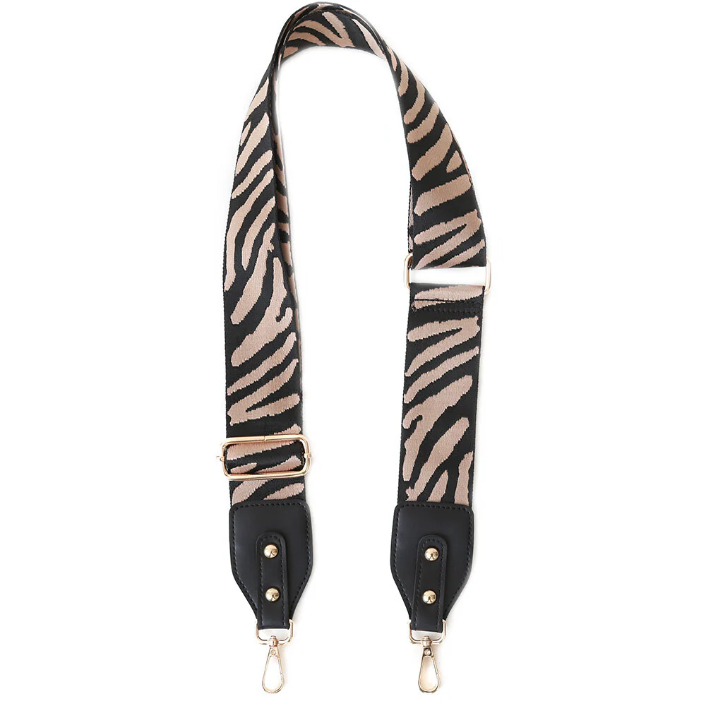 Sangles de sac Zebra/taupe - Love Ibiza