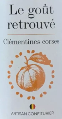 Confiture Clémentines corses - 145g - Les goûts retrouvés