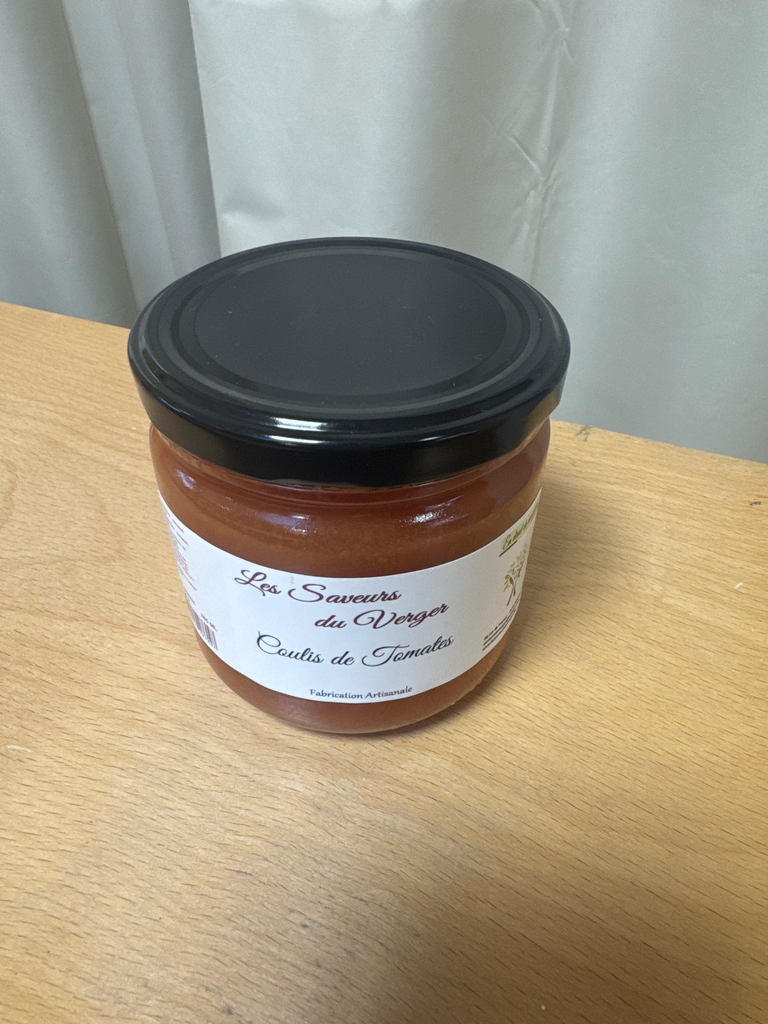 Coulis de tomates - 395Ml - Les saveurs du Verger