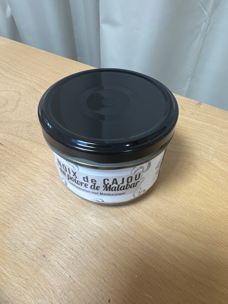 Noix de cajou au poivre de Malabar - 100g - Be apéro