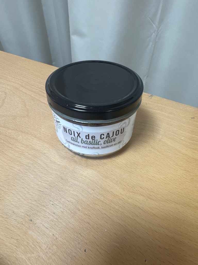 Noix de cajou Ail/Basilic/Olive - 100g - Be apéro