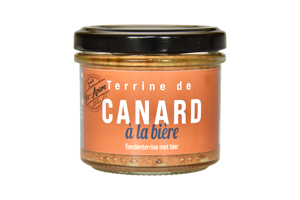 Terrine de canard à la bière - 90g - Be apéro
