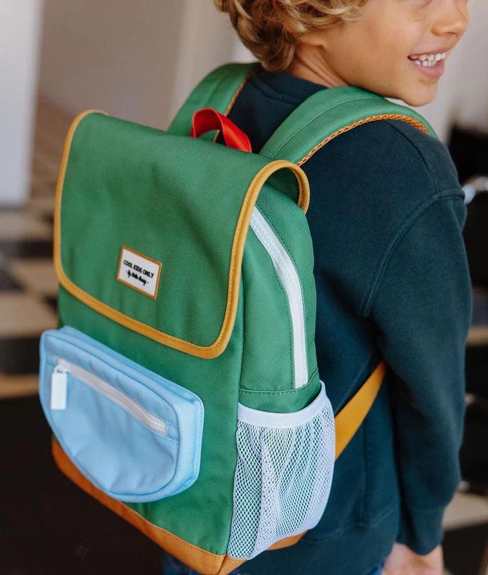 Sac à dos Mini Green Lake avec rabat - By Hello Hossy