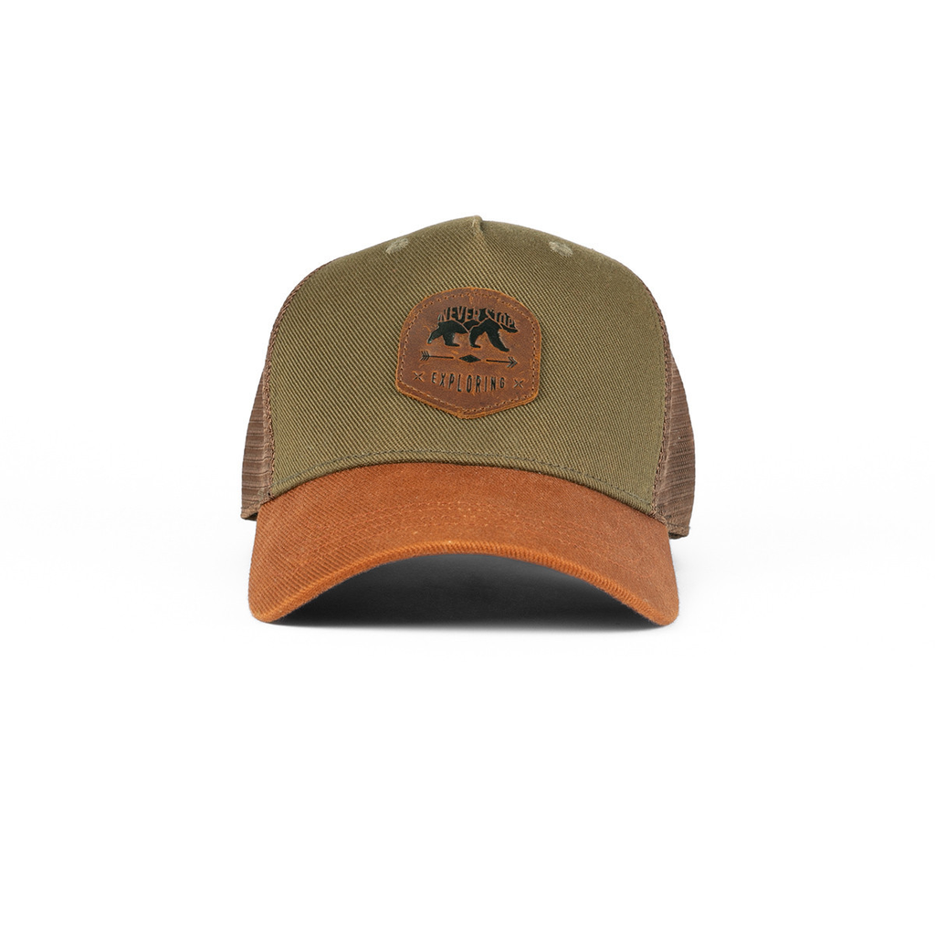Casquette trucker Kaki - Alaskan Maker