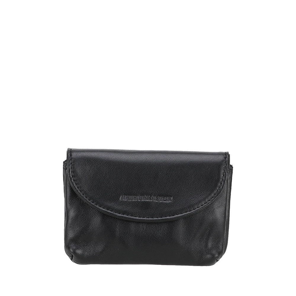 2615-992 Rouge - Porte-Monnaie cuir - ARTHUR & ASTON