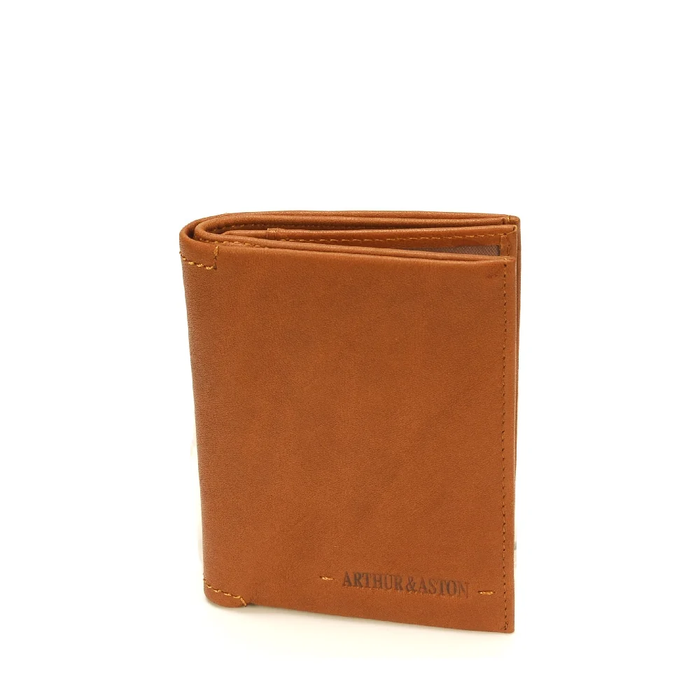 2028-800 Portefeuille cuir Cognac Johany - ARTHUR & ASTON