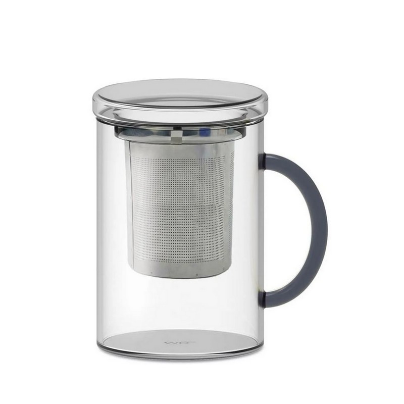 Tisanière en verre borosilicate avec filtre - 420 Ml - WD