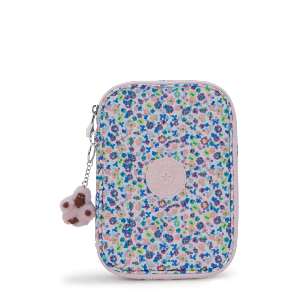 Plumier 100 Pens Digi Flower Print - Kipling