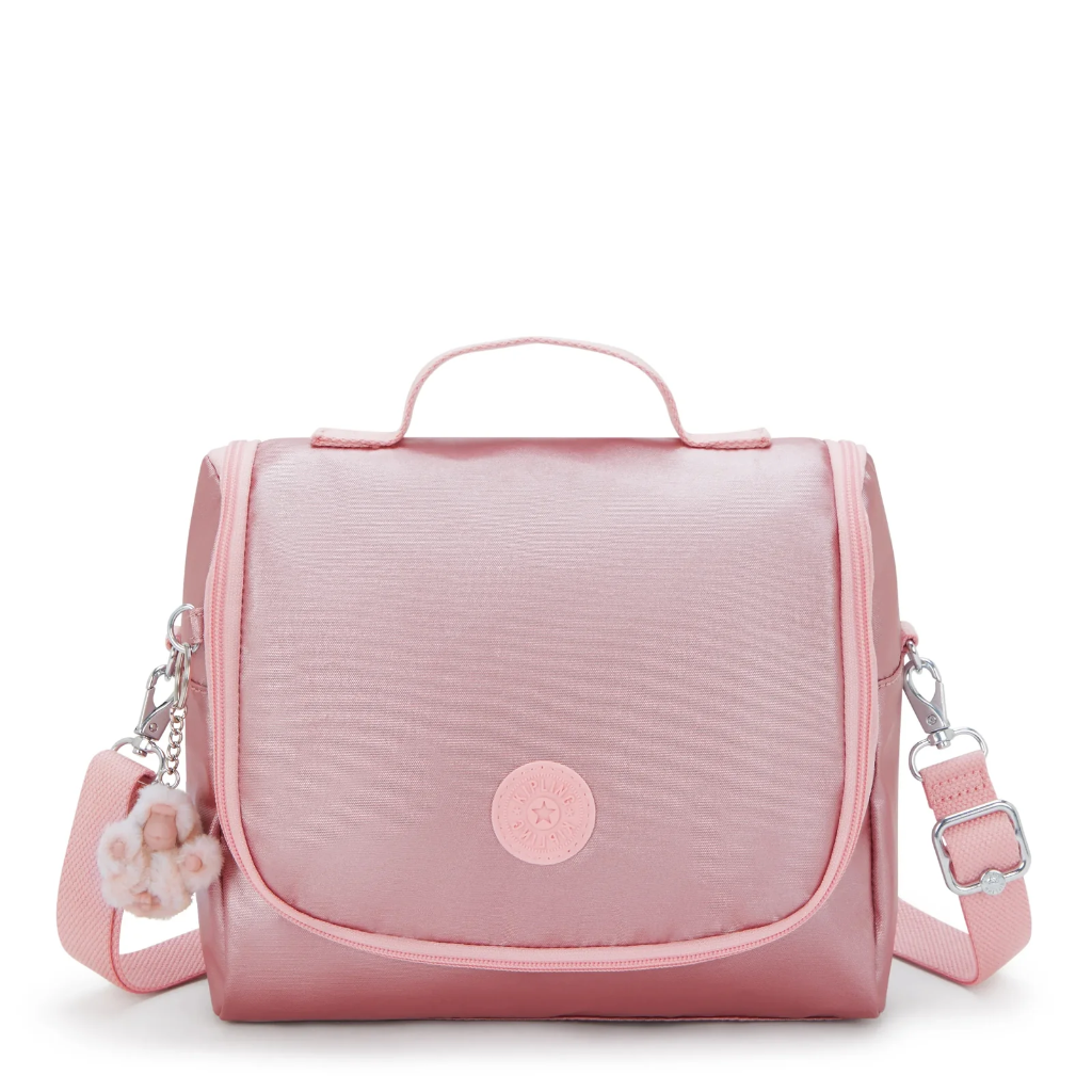 Lunchbox New kichirou Bronze Pink Metallic - Kipling