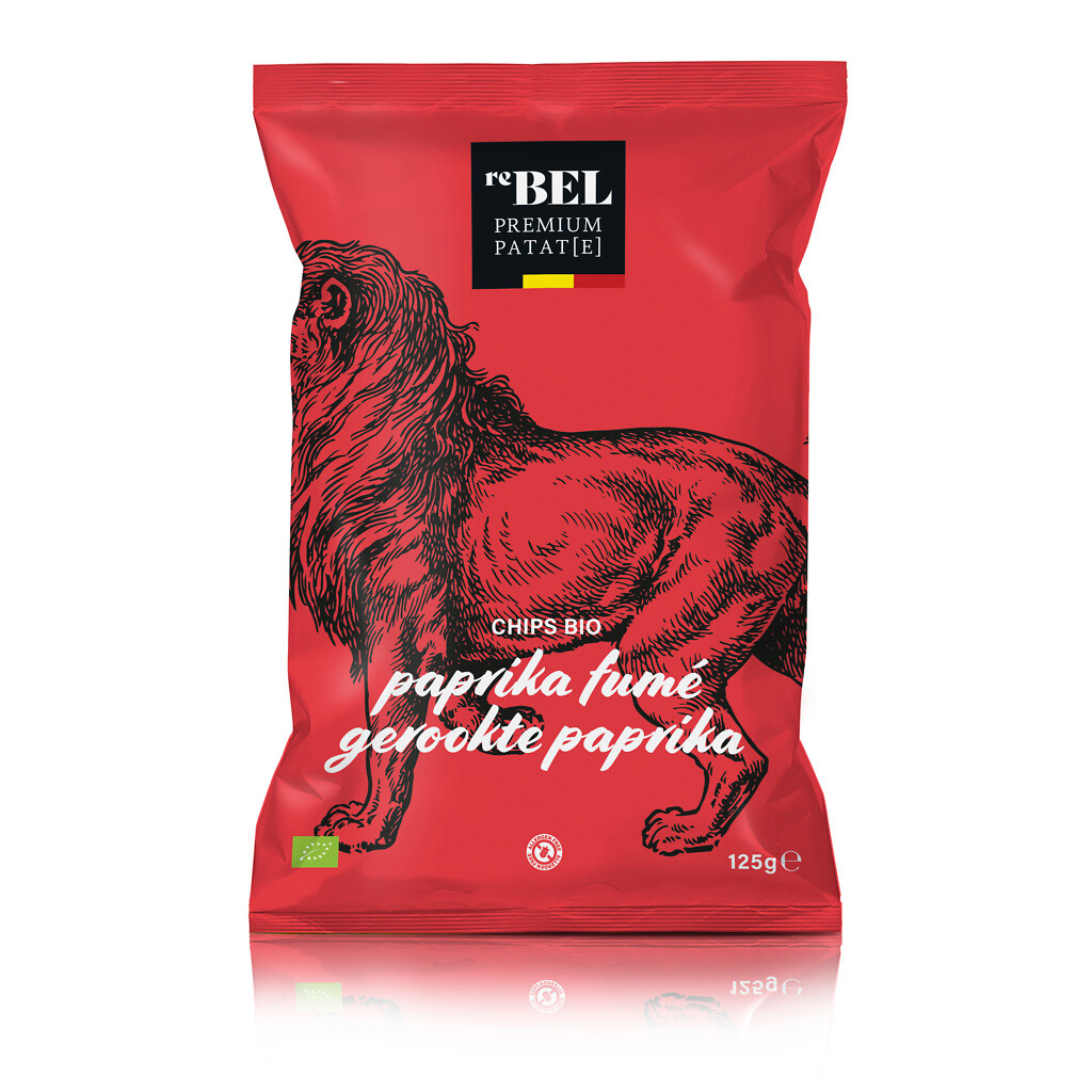 Chips Rebel Bio Paprika fumé - 125gr - Foodprint