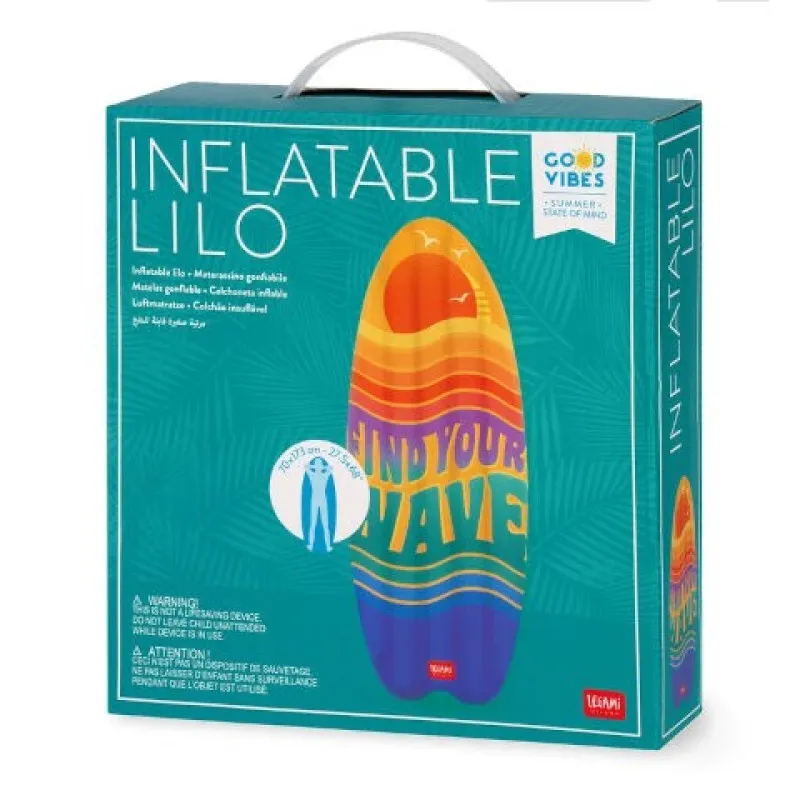 Matelas Gonflable - Inflatable Lilo vert - Legami