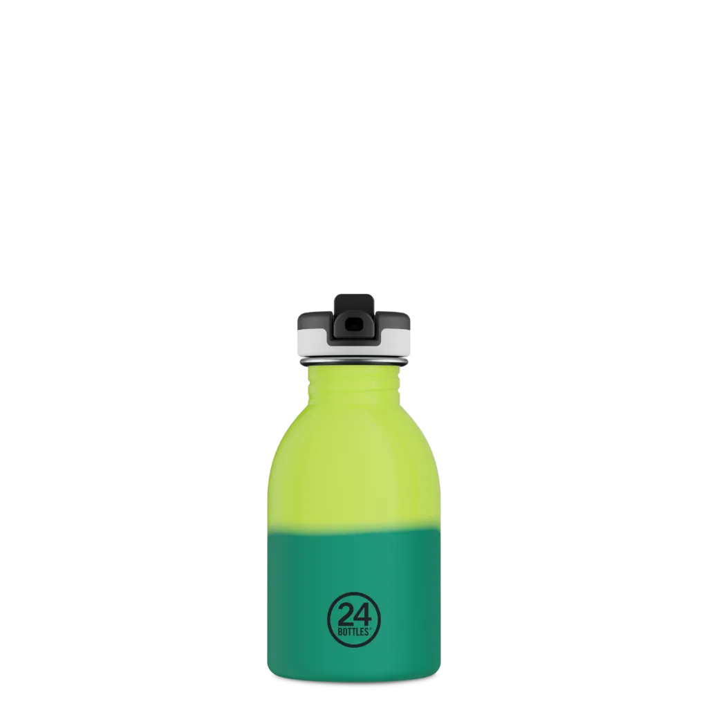 Gourde REactive Jaune/Vert - 250Ml - 24Bottles