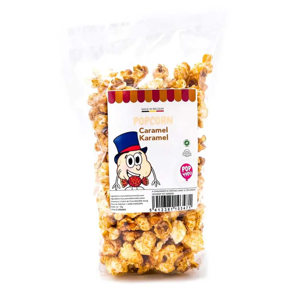 Popcorn Caramel - 90gr - Pop4You