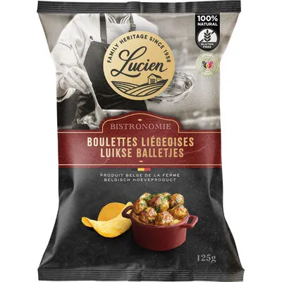 Chips Boulettes Liégeoises - 125gr - Lucien