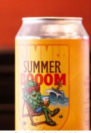 Bière en Canette SummerBooom - 33 Cl - Sparsa