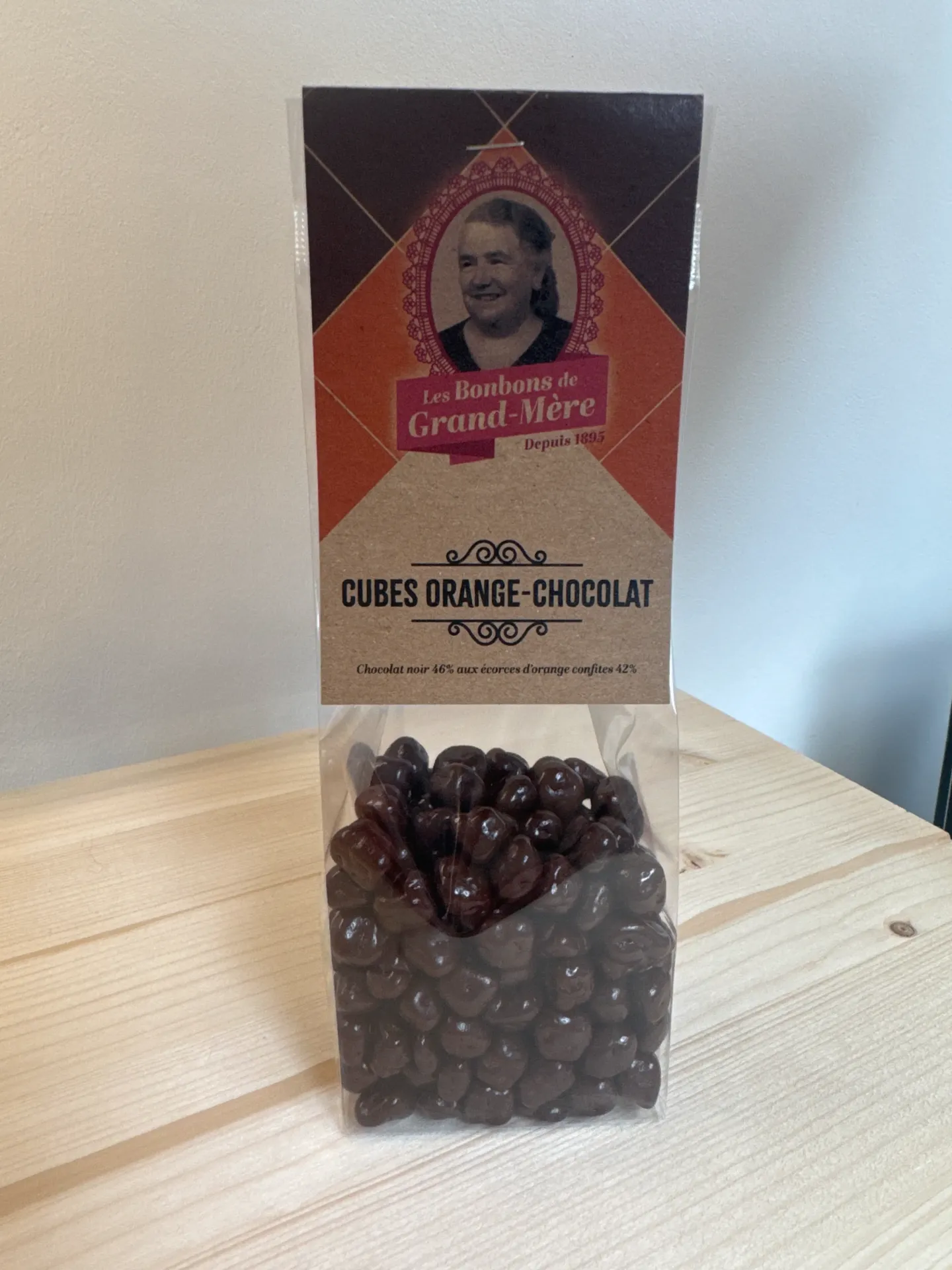 Cubes Orange-Chocolat - Les Bonbons de Grand-Mère
