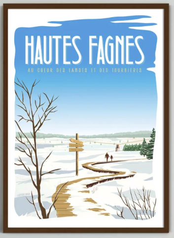 Affiche - Les Hautes Fagnes 
