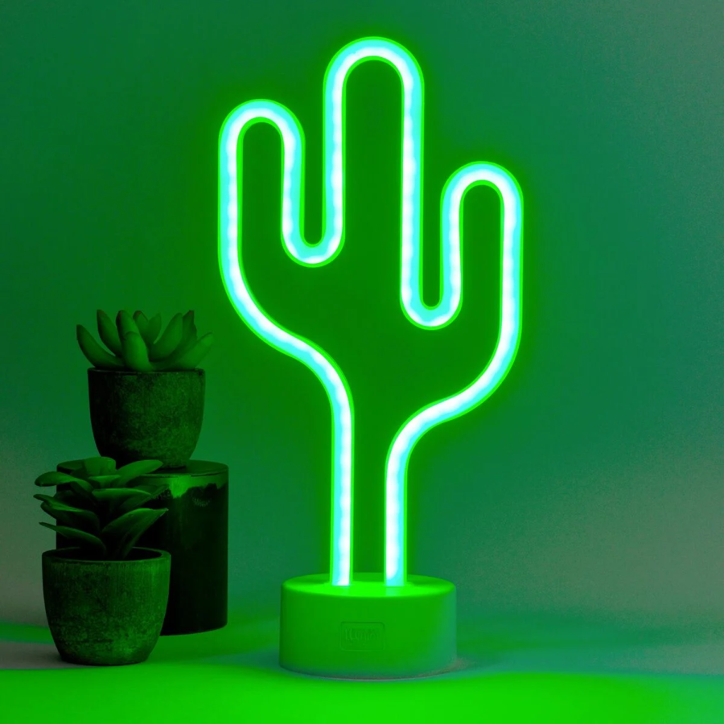  Lampe LED à Effet Néon - Cactus - It’s a Sign - LEGAMI 