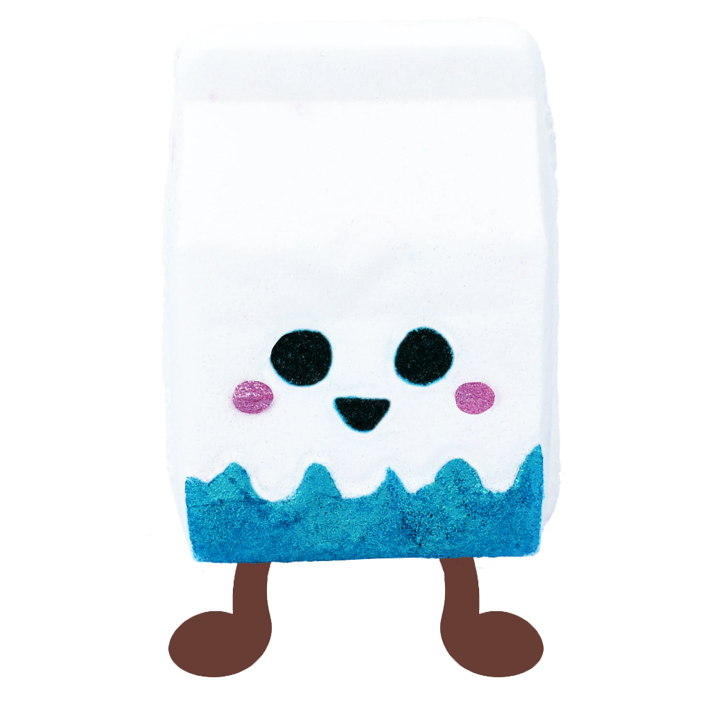 Bombe de Bain sur pattes - BOMB COSMETICS    (Micah the Milk Carton)