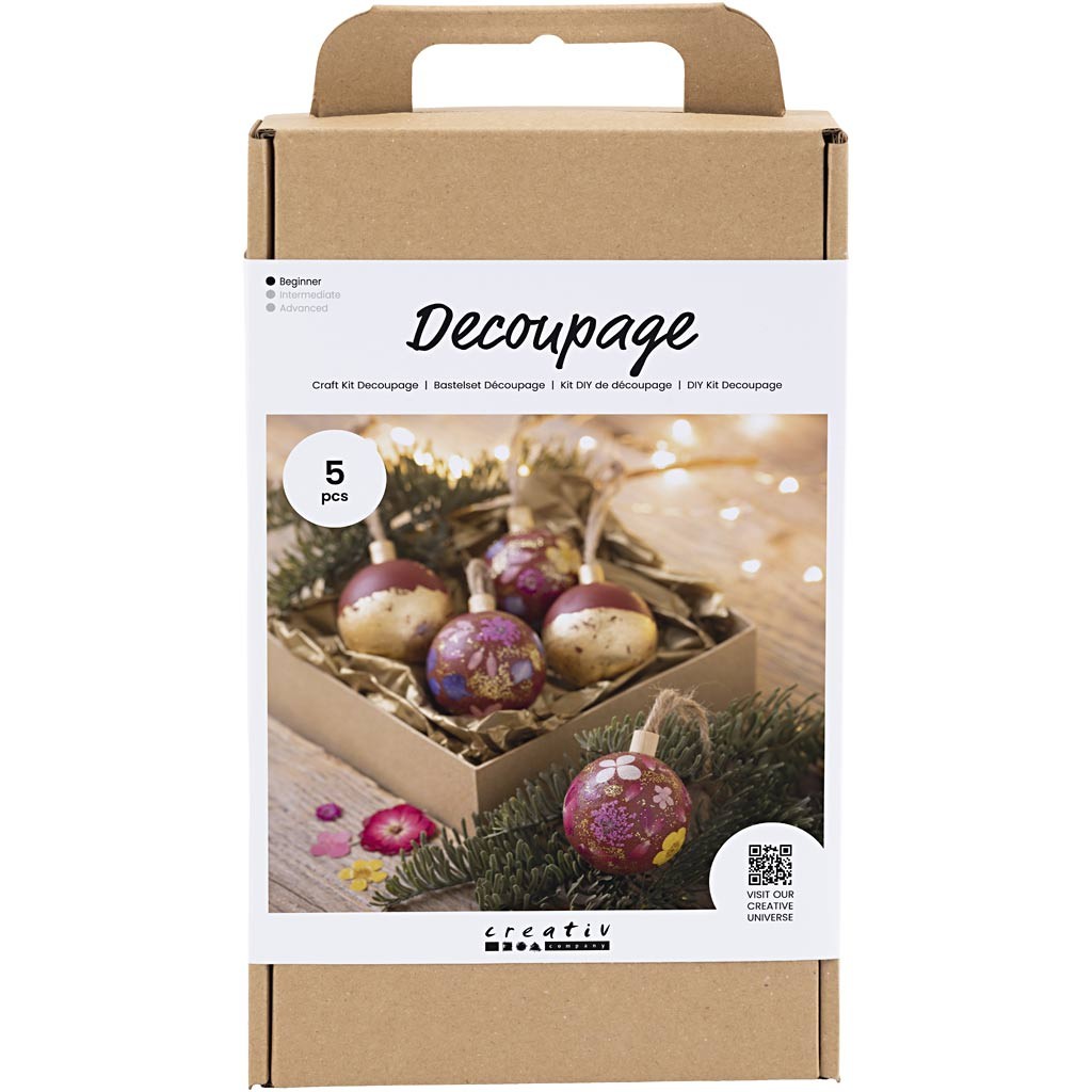  Kit DIY Découpage - Creativ  