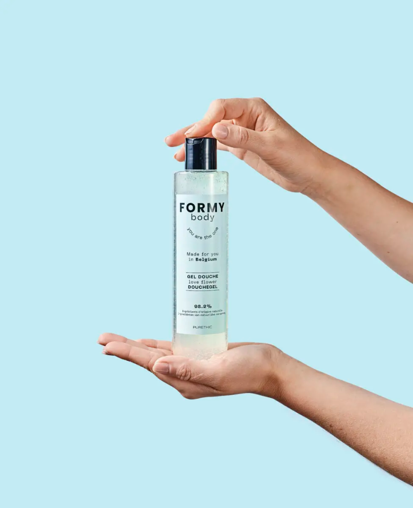 Gel douche - 250 Ml Tous types de peaux et peaux sensibles - FORMY  (Love Flower)