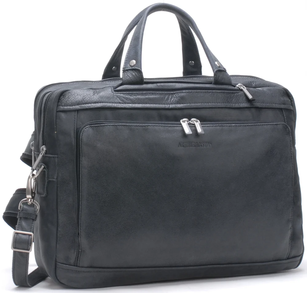 62-1054 - Porte-documents 3 en 1 Cristiano cuir Destroy - ARTHUR & ASTON  