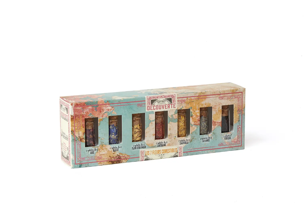 Coffret Découverte -  7 Fleurs comestibles - Quai Sud  