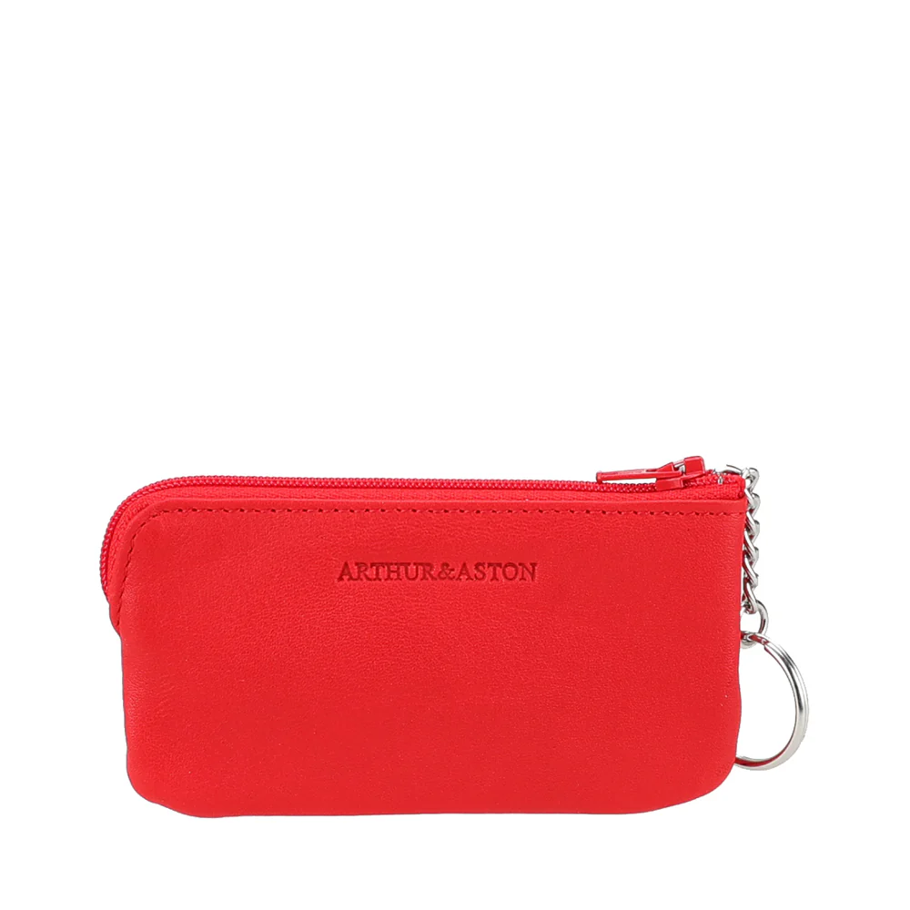2528-989 - Porte-Monnaie zippé cuir Ange - ARTHUR & ASTON