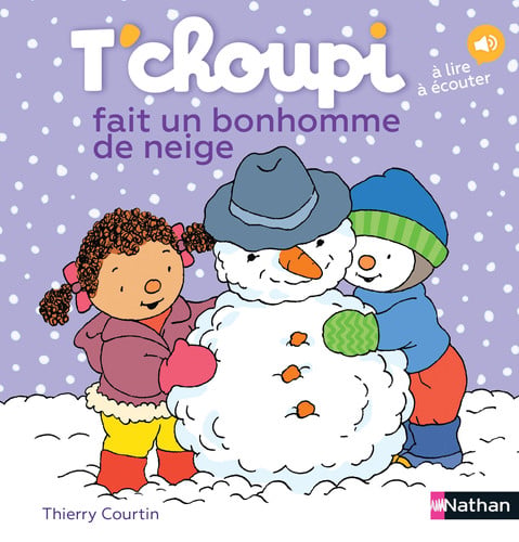 T'choupi fait un bonhomme de neige - Thierry Courtin - Livre d'occasion