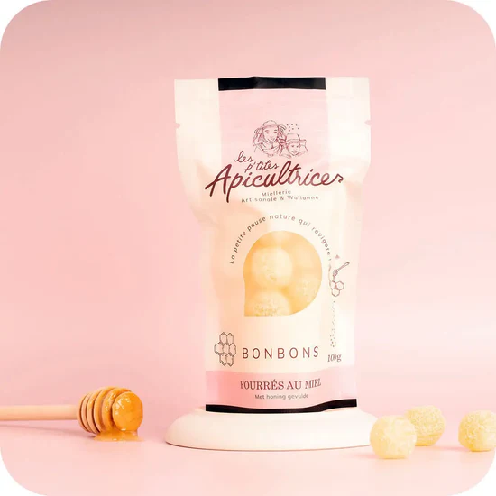 Bonbon fourrées au miel - Les p'tites Apicultrices