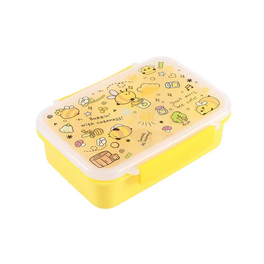 Boîte à lunch avec compartiments et couverts - ABEILLE