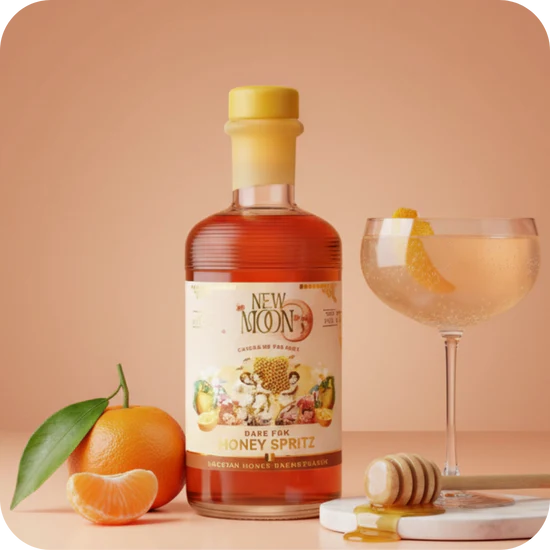 Spritz Miel & Mandarine - Les p'tites Apicultrices