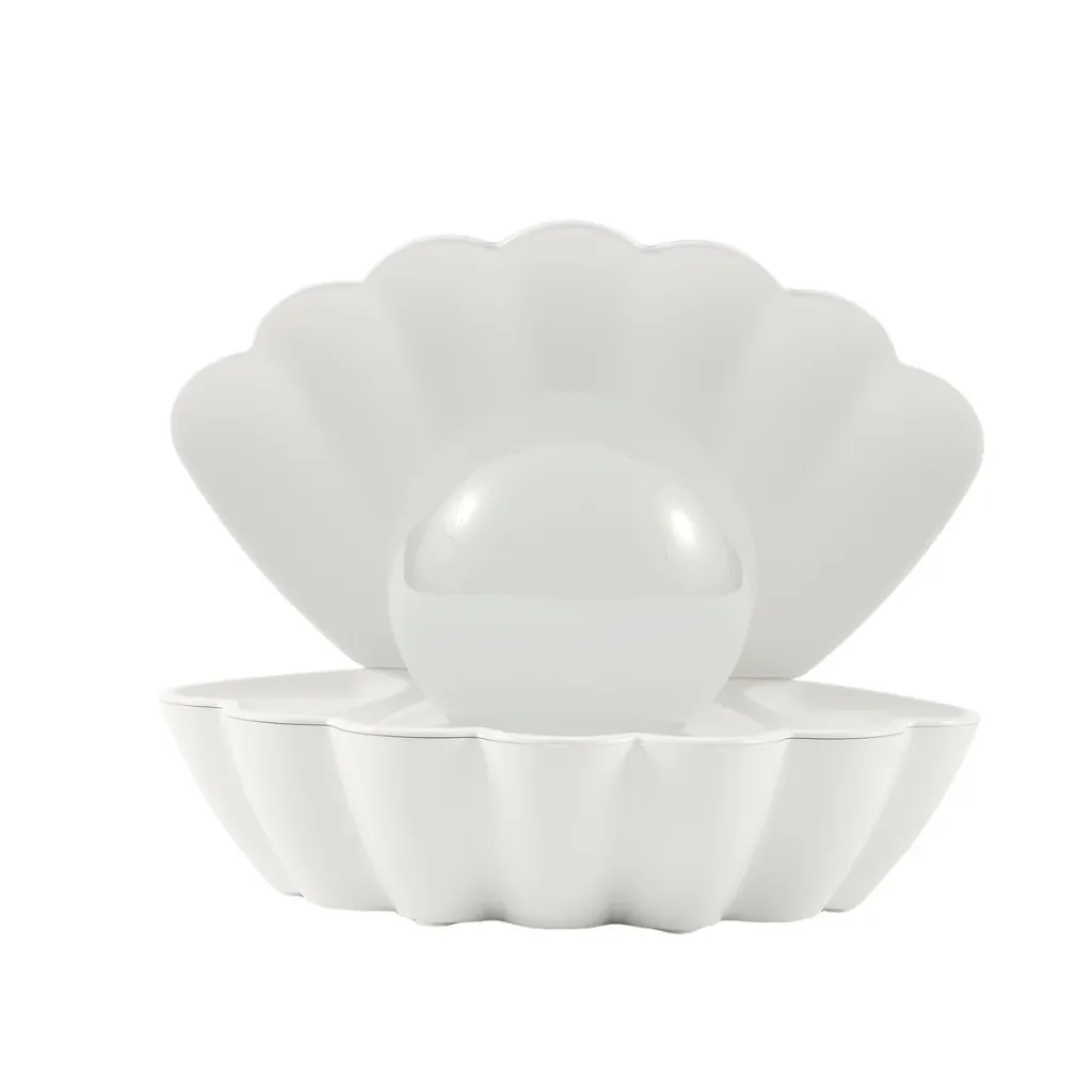 Lampe Coquille Blanche effet nuage - I-TOTAL