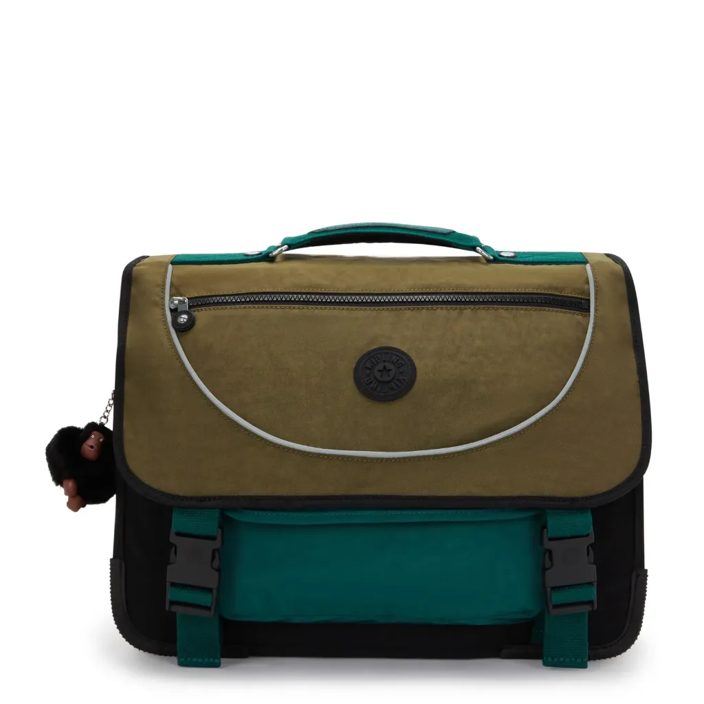 Preppy Black Khaki Block - Kipling