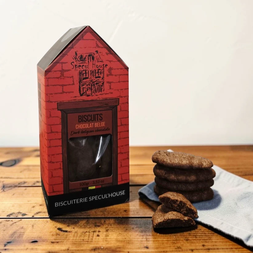 Biscuits au chocolat noir - 100gr - Specul'House