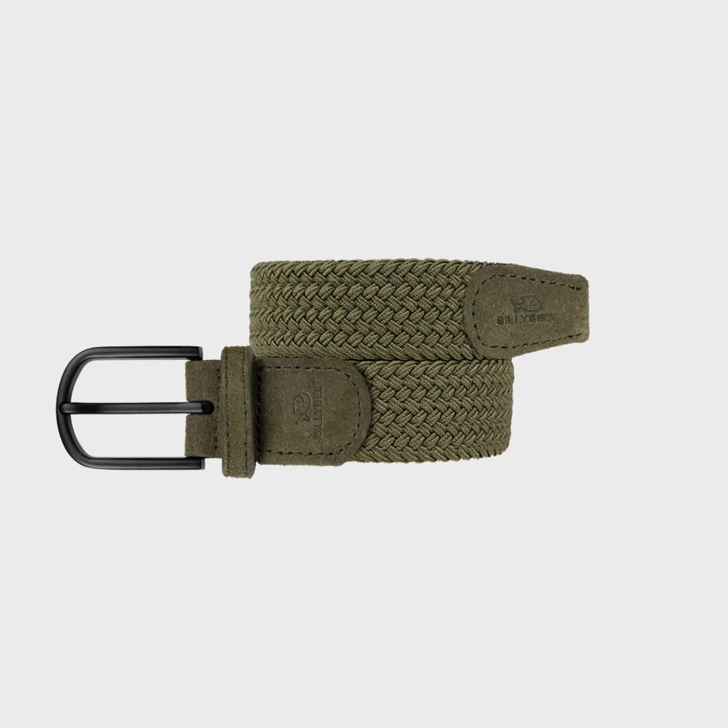Ceinture tressée en daim - Billybelt