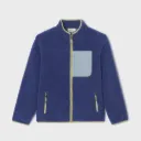 Veste sherpa unisexe zippée - Bleu - Billybelt