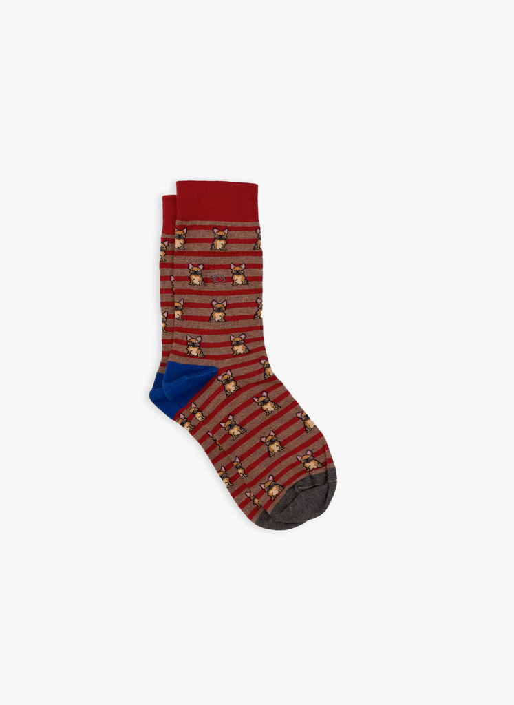 Chaussettes en coton à motif animaux - homme - Taille 41/46 - Billybelt