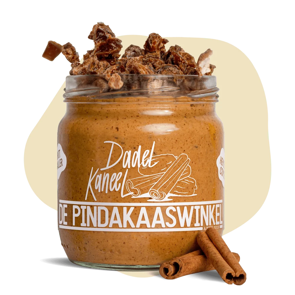 Beurre de Cacahuète Dattes et cannelle - De Pindakaaswinkel