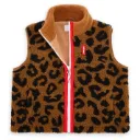 Veste polaire sans manches Leopard - Hello Hossy