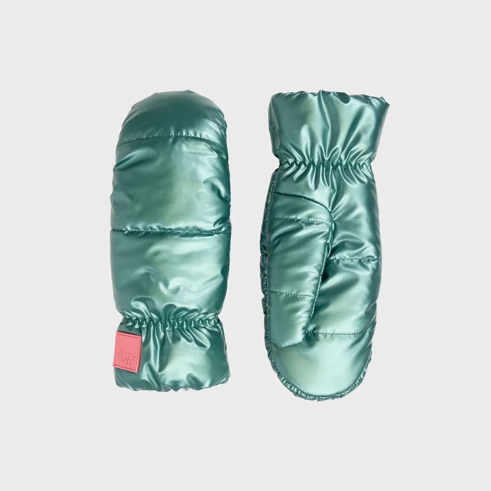 Moufles femme - Vert Metallic - Billybelt