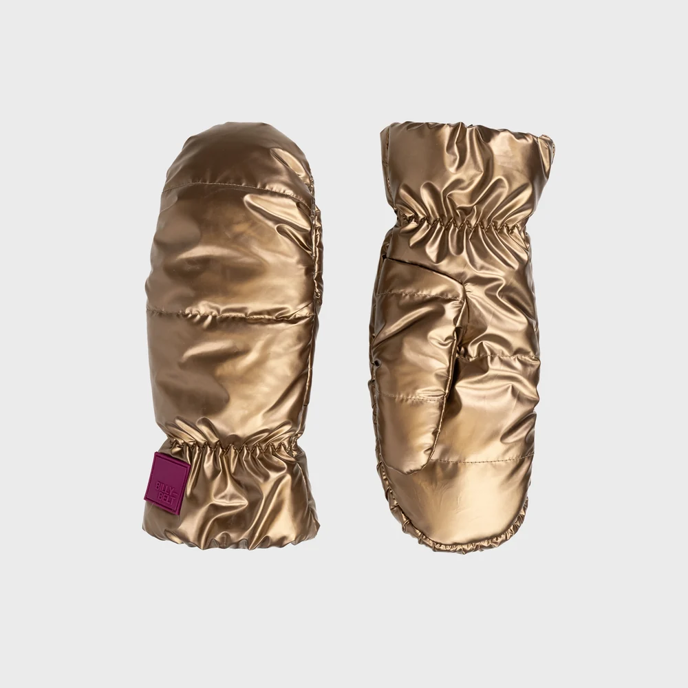 Moufles femme - Doré Metallic - Billybelt